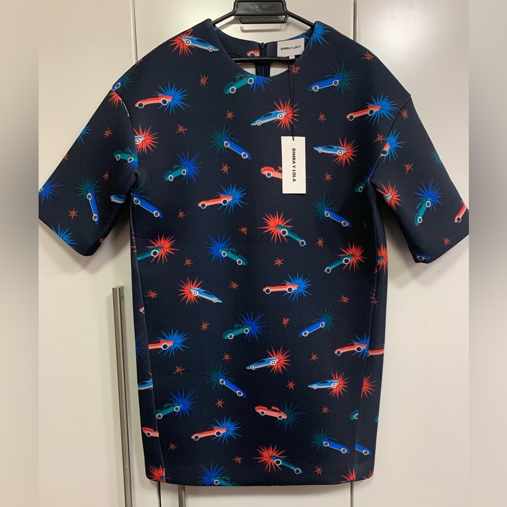 Bimba y Lola printed neoprene dress